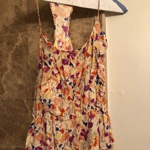 Parker floral tank dress